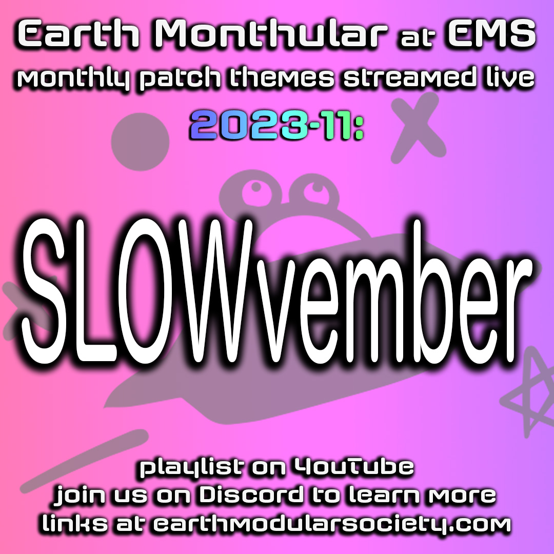 SLOWvember | EMS Monthular