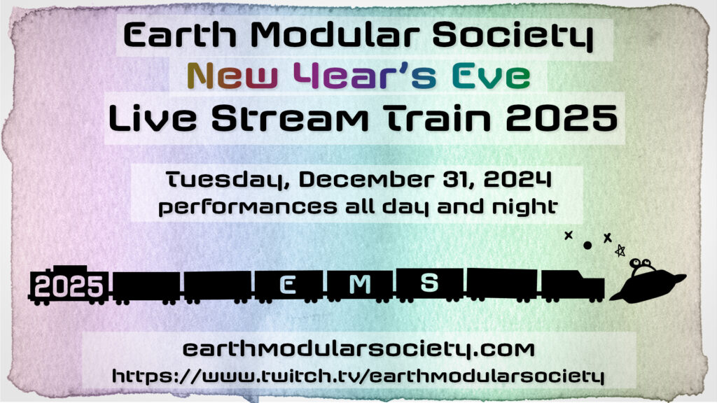 EMS New Year's Eve Stream Train poster