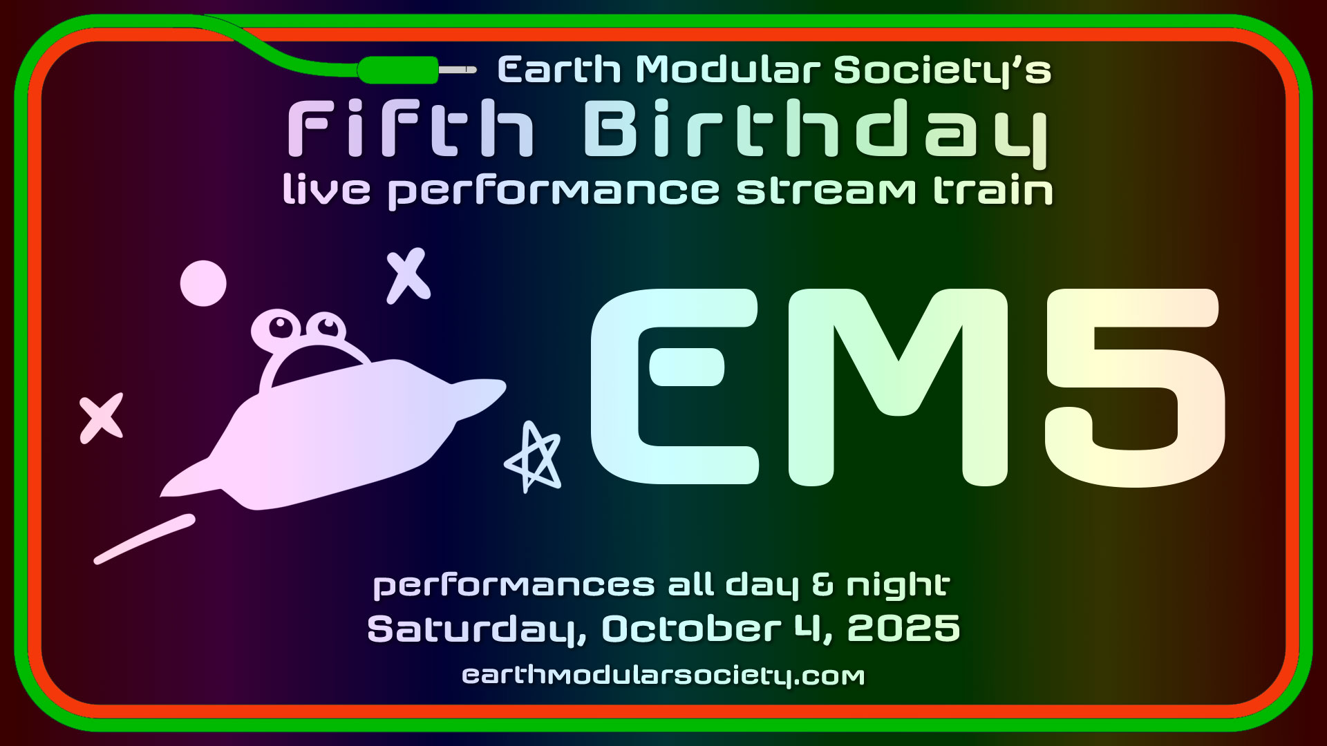 EMS 5th Birthday poster
